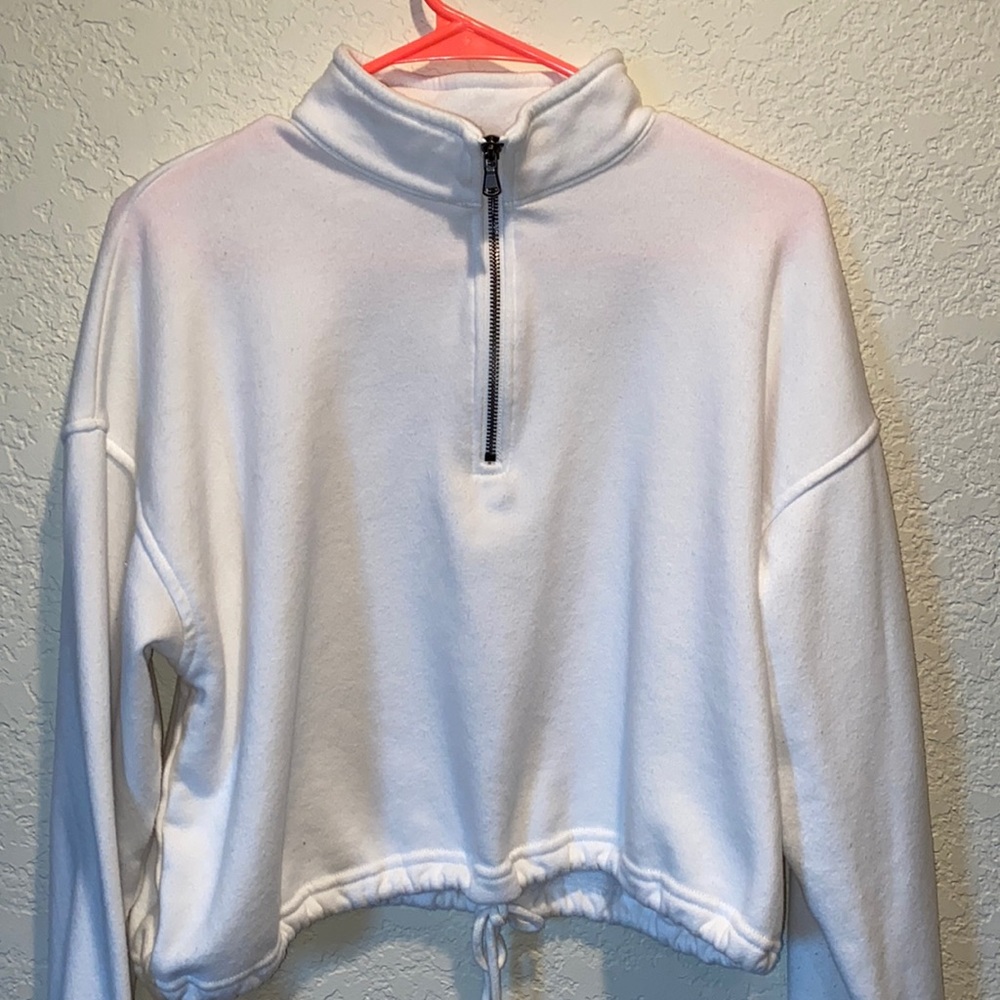 American Eagle | White Soft Jacket - Picture 2 of 8